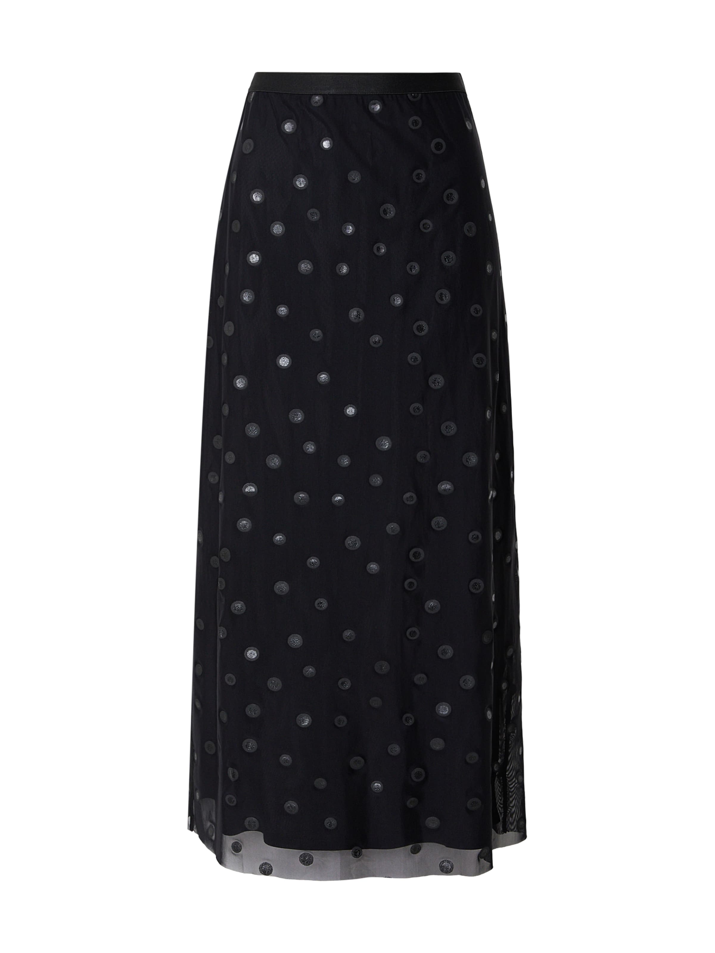 MAX&amp;Co. - Falda &#x27;ELISEO&#x27; en negro: frente