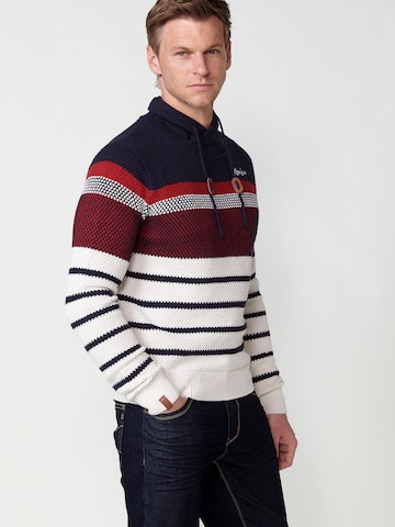 Pull-over KOROSHI en bleu