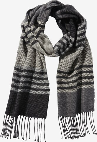 Jan Vanderstorm Scarf ' Mangor ' in Black: front