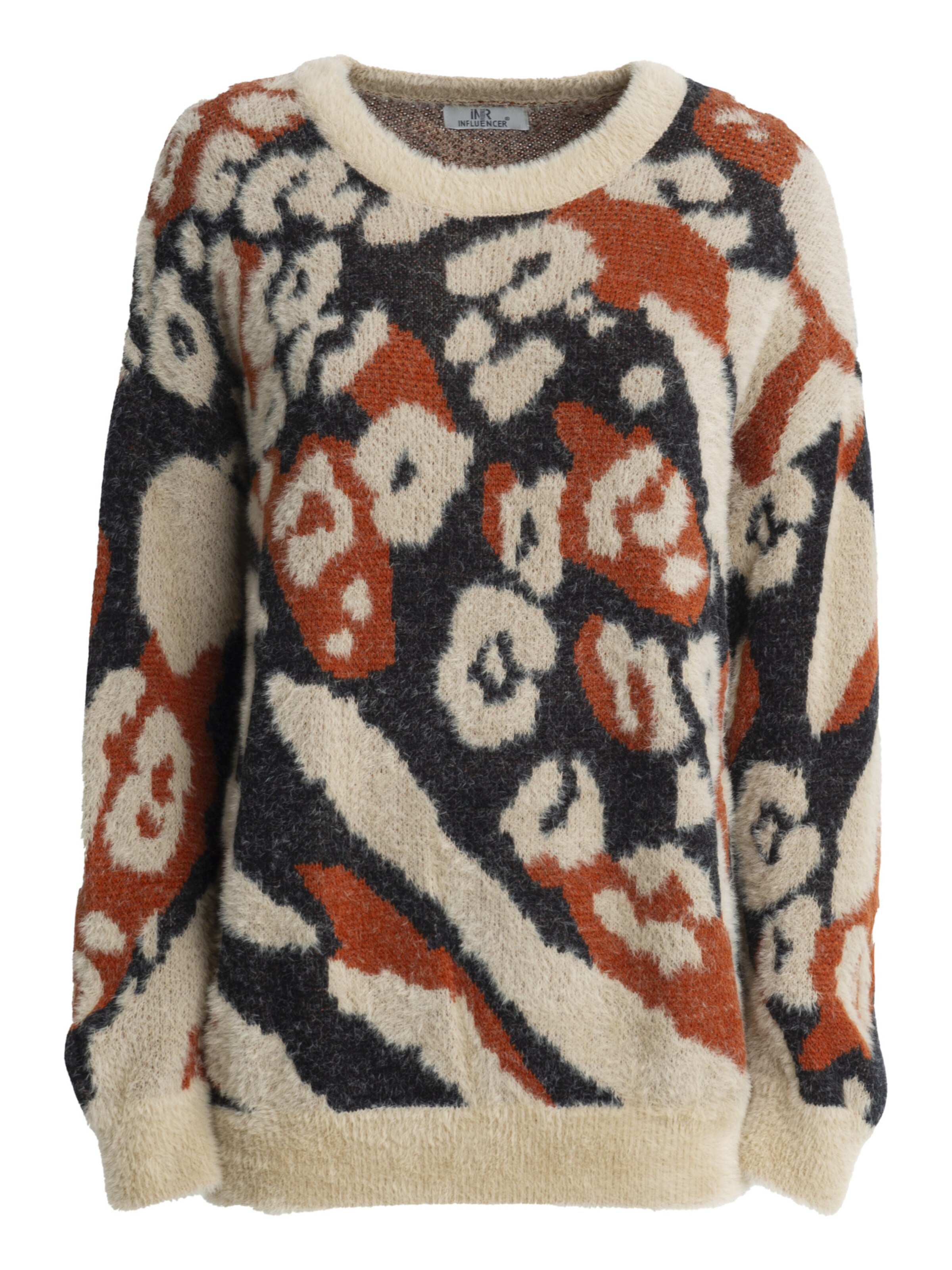 Influencer Pullover i beige: forside