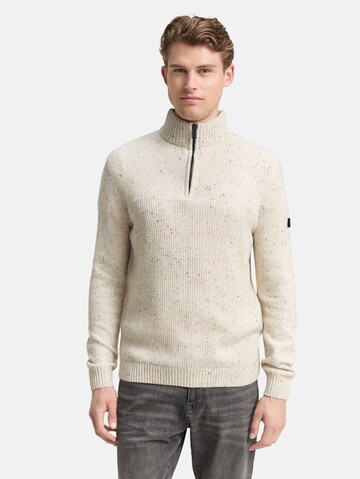 TOM TAILOR Pullover in Weiß: Vorderseite