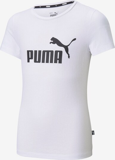 PUMA T-Krekls 'Essentials', krāsa - melns / balts, Preces skats