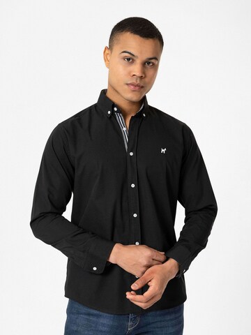 Williot Regular fit Button Up Shirt 'Miranda' in Black