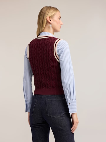 Pull-over MOTIVI en rouge