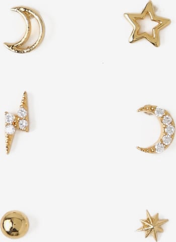 Orelia Jewelry Set 'Celestial' in Gold: front