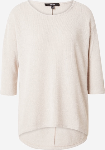 VERO MODA Pullover 'EDDIE' in Beige: predná strana