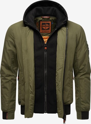 STONE HARBOUR Between-season jacket 'Hoobo' in Green