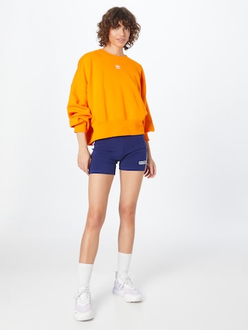 ADIDAS ORIGINALS Skinny Leggings 'Short' in Blauw