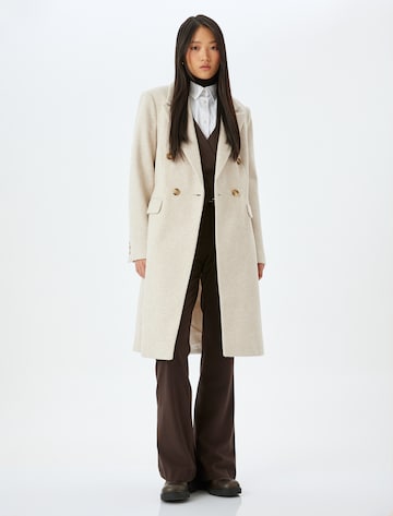 Koton Between-Seasons Coat in Beige