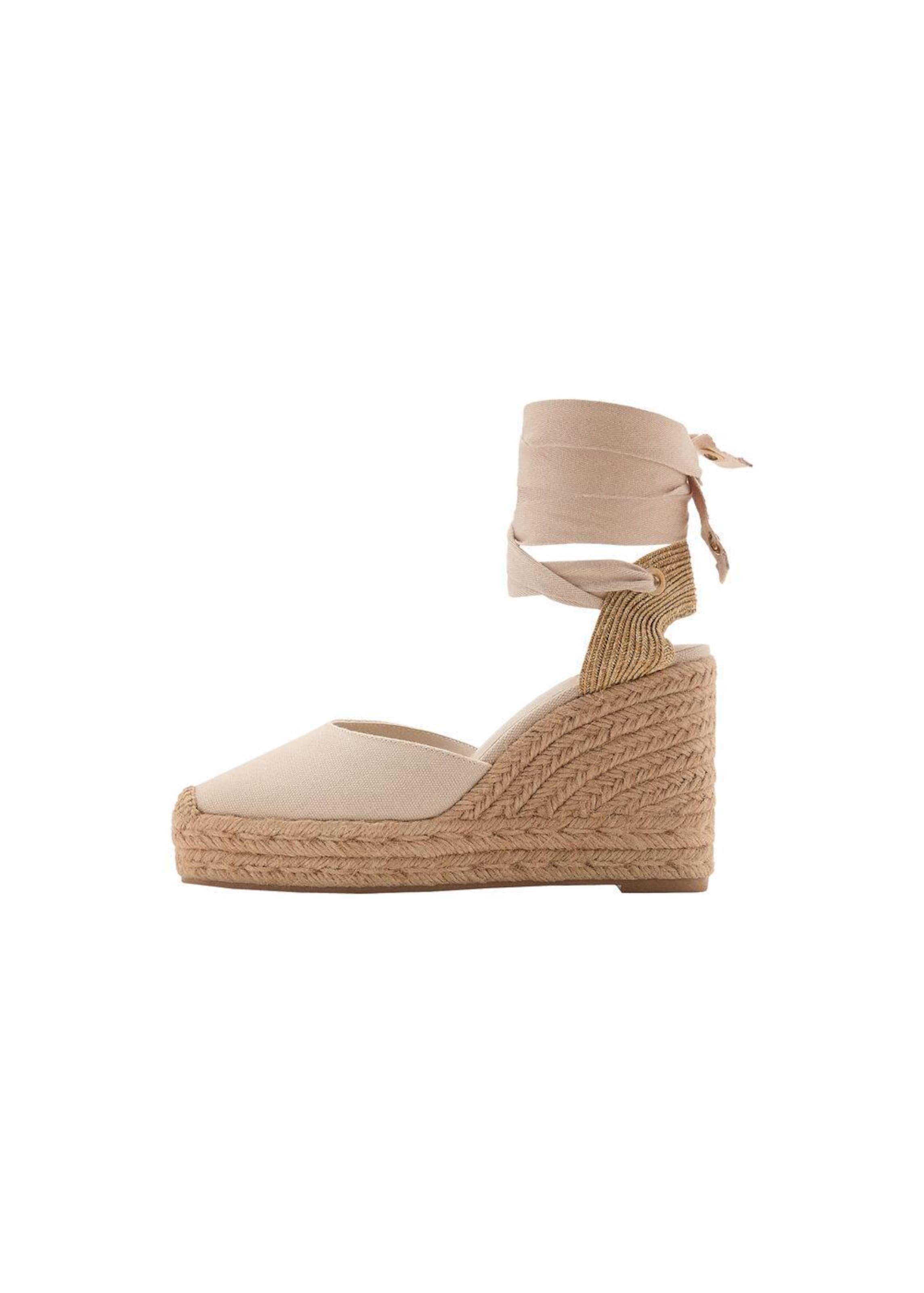 MANGO Espadrilles 'Ona' in Beige: Vorderseite