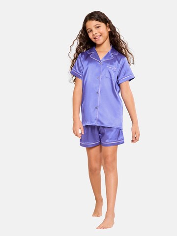 Lipsy Schlafanzug in Blau: Vorderseite