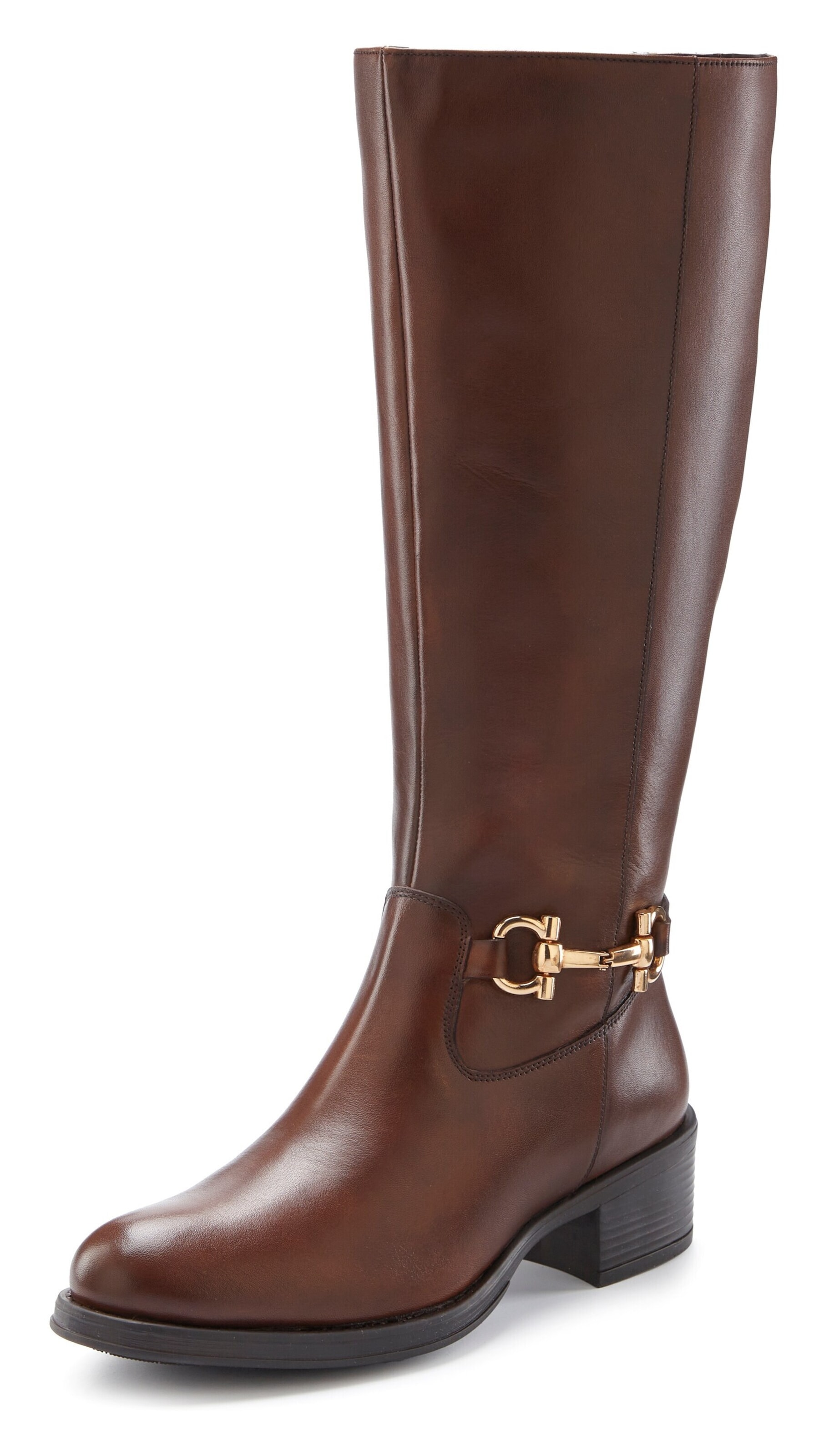 LASCANA Сапоги в Коричневый: спереди