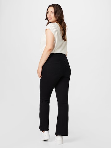 Dorothy Perkins Curve Boot cut Jeans 'Ellis' in Black