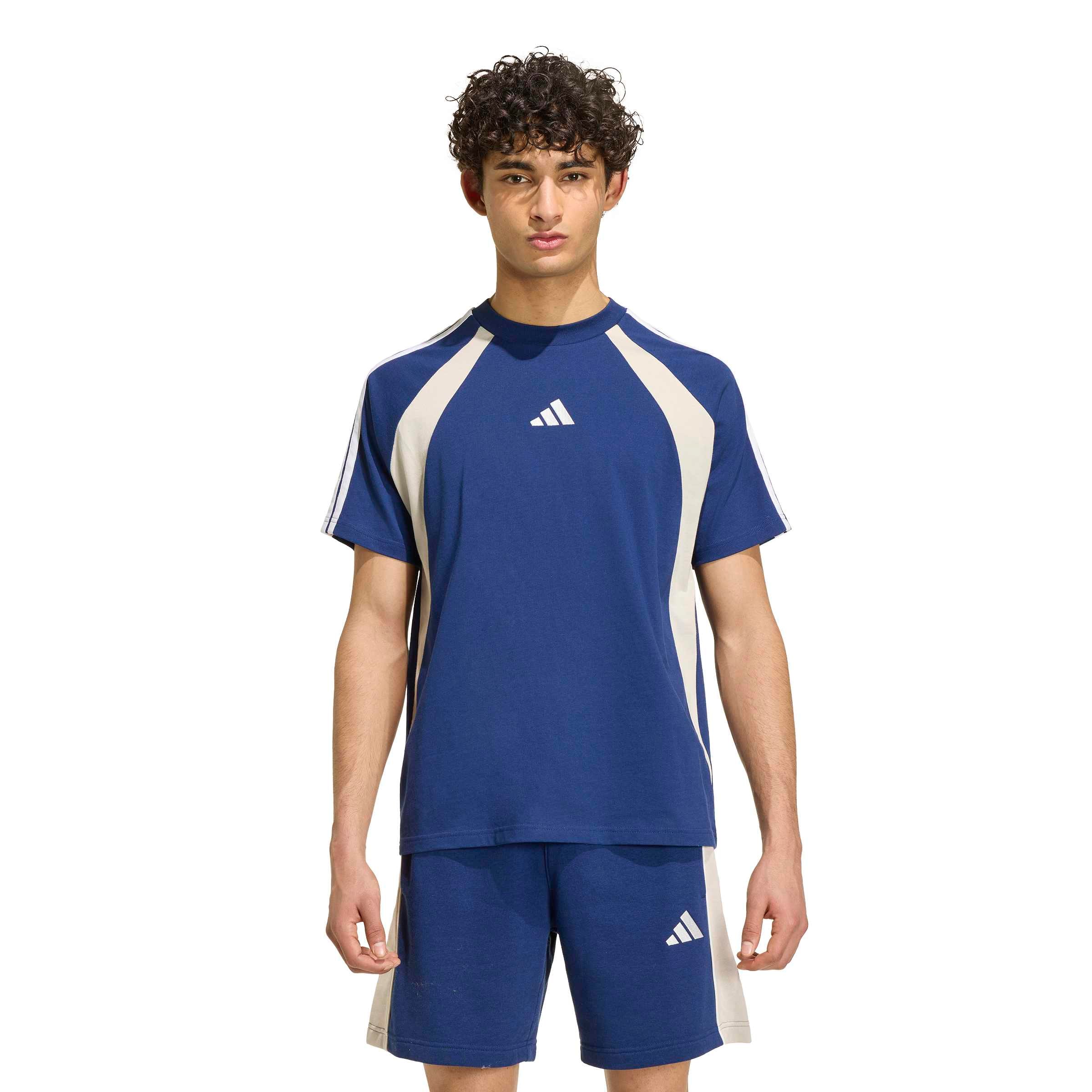 T-Shirt fonctionnel ADIDAS SPORTSWEAR en bleu : devant