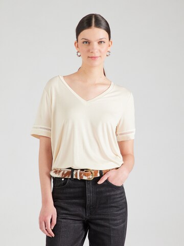 Maglietta 'VIMARLIS' di VILA in beige: frontale