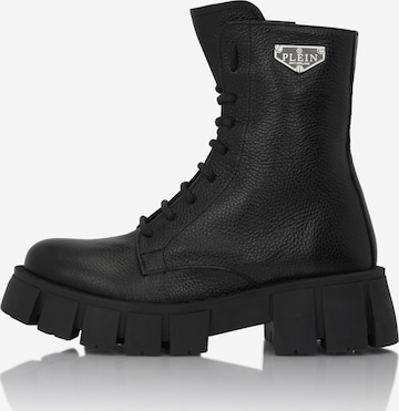 Philipp Plein Boots in Schwarz: Vorderseite