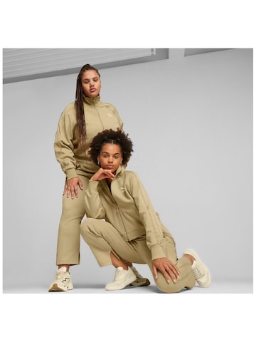 Veste de sport 'Puma T7 Track Jacket' PUMA en beige