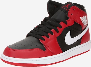 Baskets hautes 'AIR JORDAN 1 MID' Jordan en noir : devant