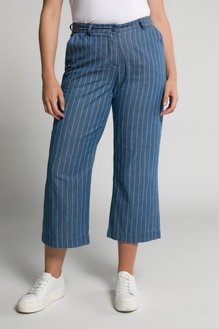 Ulla Popken Regular Pants in Blue: front