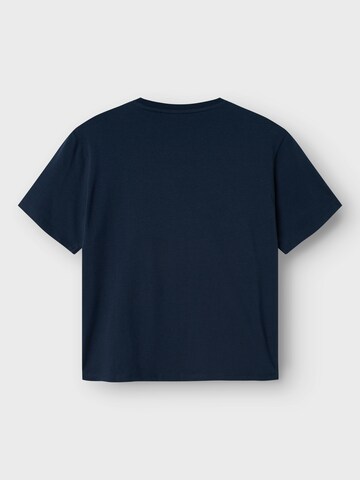 NAME IT Shirt 'NKMAbbu Stitch' in Blue