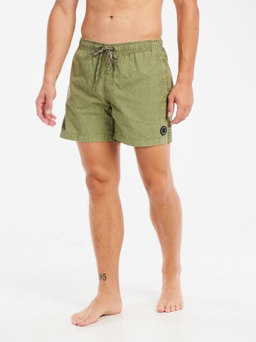 PROTEST Board Shorts 'PRTRaptor' in Green