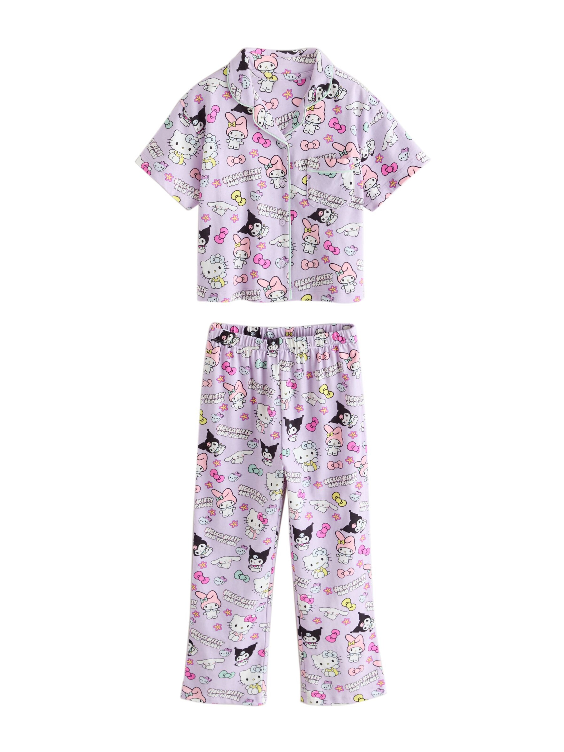 Pyjama 'Hello Kitty' Next en violet : devant