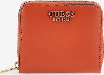 GUESS Wallet 'LAUREL' in Orange: front