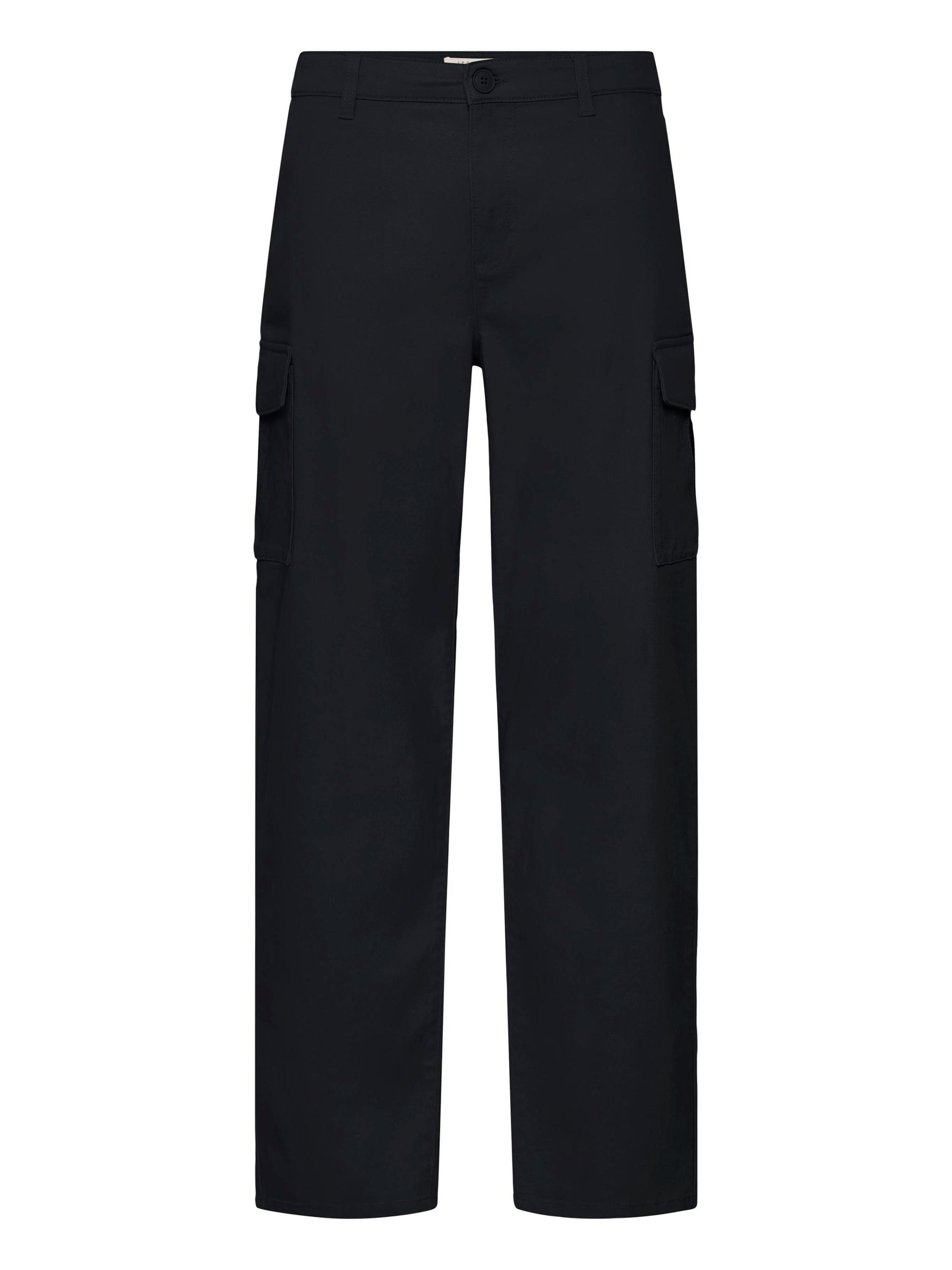 !Solid Cargohose ' SDMohan Stretch ' in Schwarz: Vorderseite
