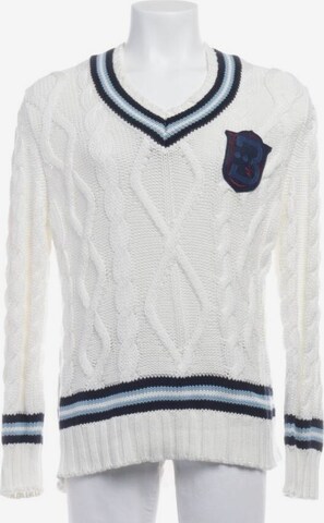 Baldessarini Sweater & Cardigan in M-L in Blue: front