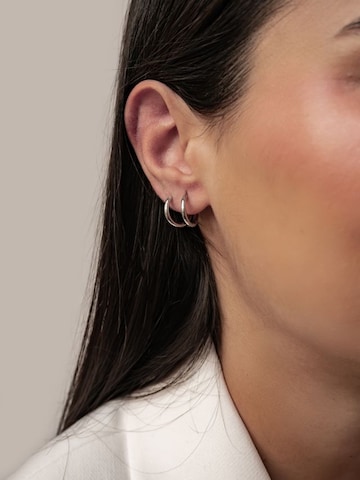 Hey Happiness Oorbellen 'Luna' in Zilver