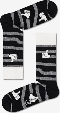 Happy Socks - Meias em preto