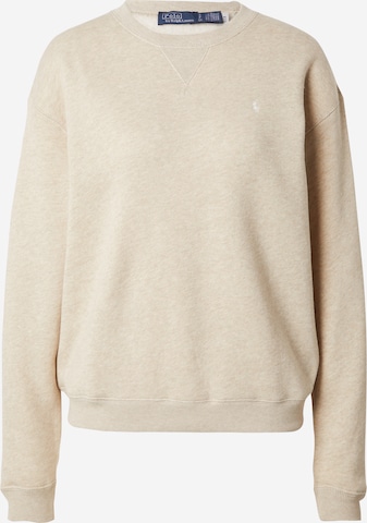 Polo Ralph Lauren Sweatshirt in Beige: front