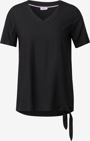 CECIL Bluse in Schwarz: Vorderseite