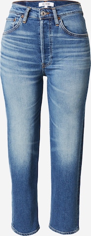RE/DONE Slimfit Jeans 'STOVE PIPE' in Blauw: voorkant