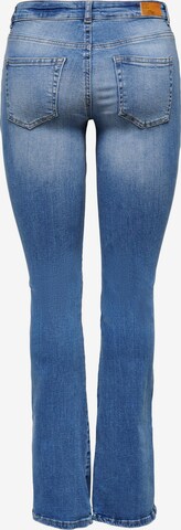 ONLY Flared Jeans 'Hush' in Blauw