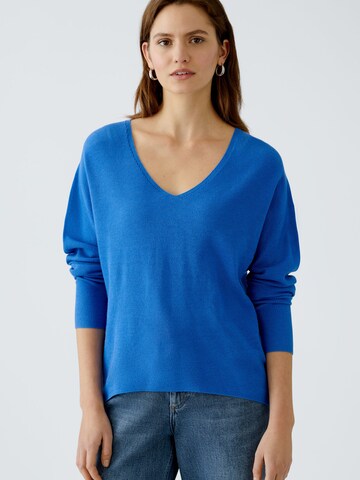 OUI Trui in Blauw: voorkant