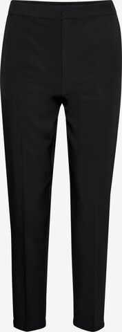 SAINT TROPEZ Slim fit Trousers 'Oliva' in Black: front