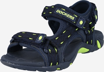 Dockers by Gerli Open schoenen in Blauw: voorkant