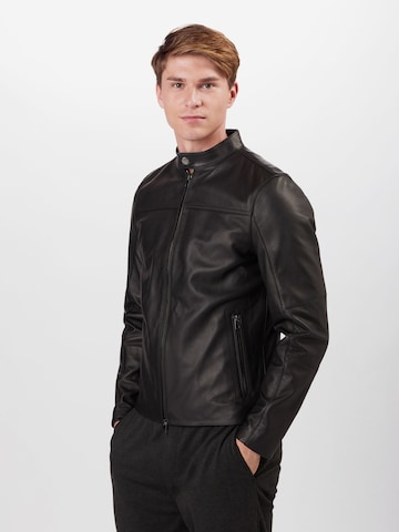 Coupe regular Veste mi-saison Michael Kors en noir : devant