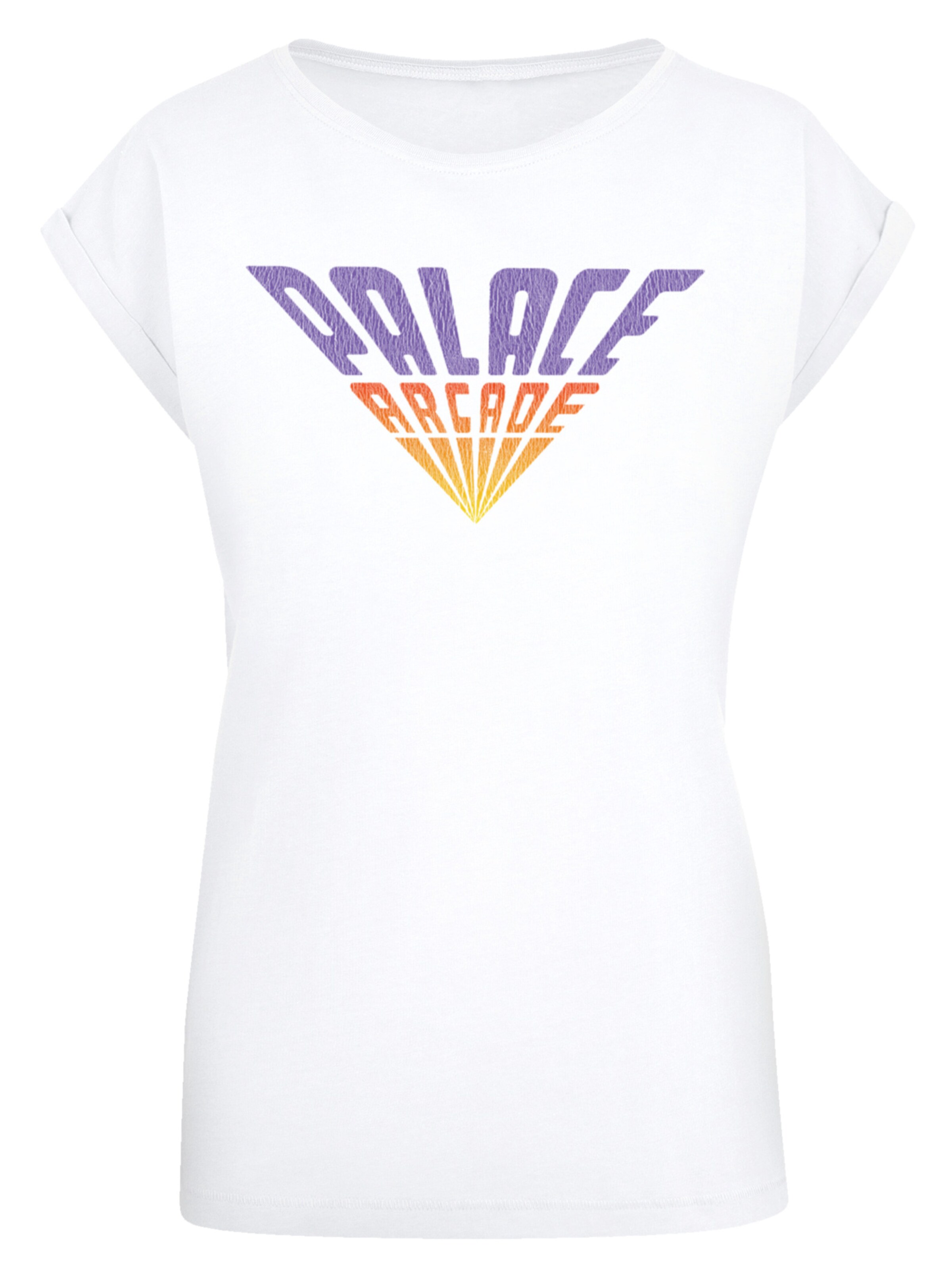 F4NT4STIC T-Shirt 'Stranger Things Netflix TV Series' in Weiß: Vorderseite