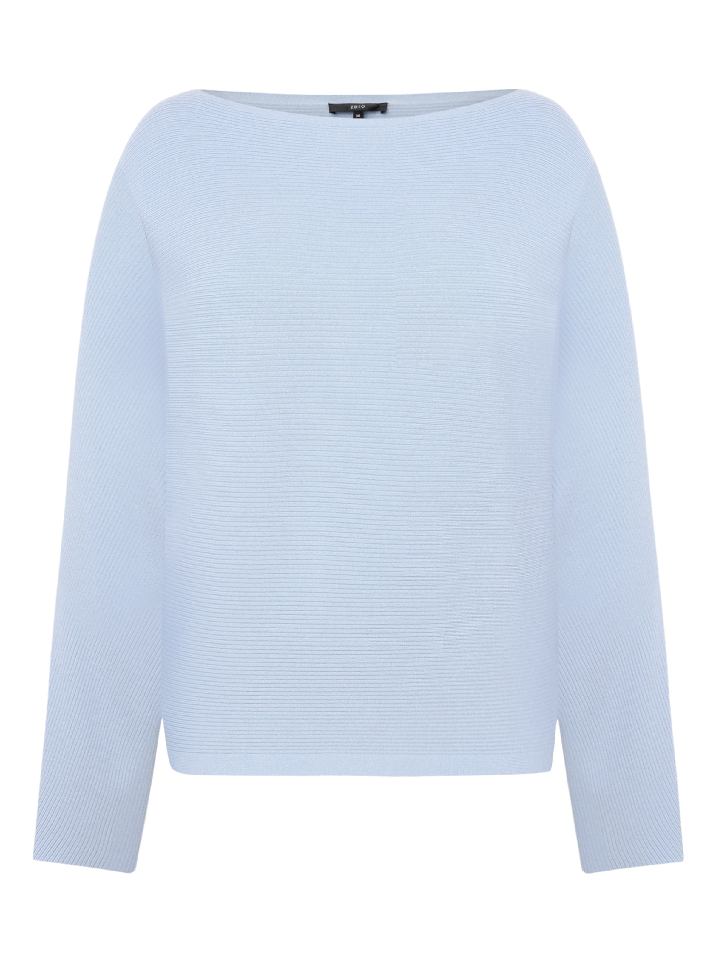 Pullover di zero in blu: frontale