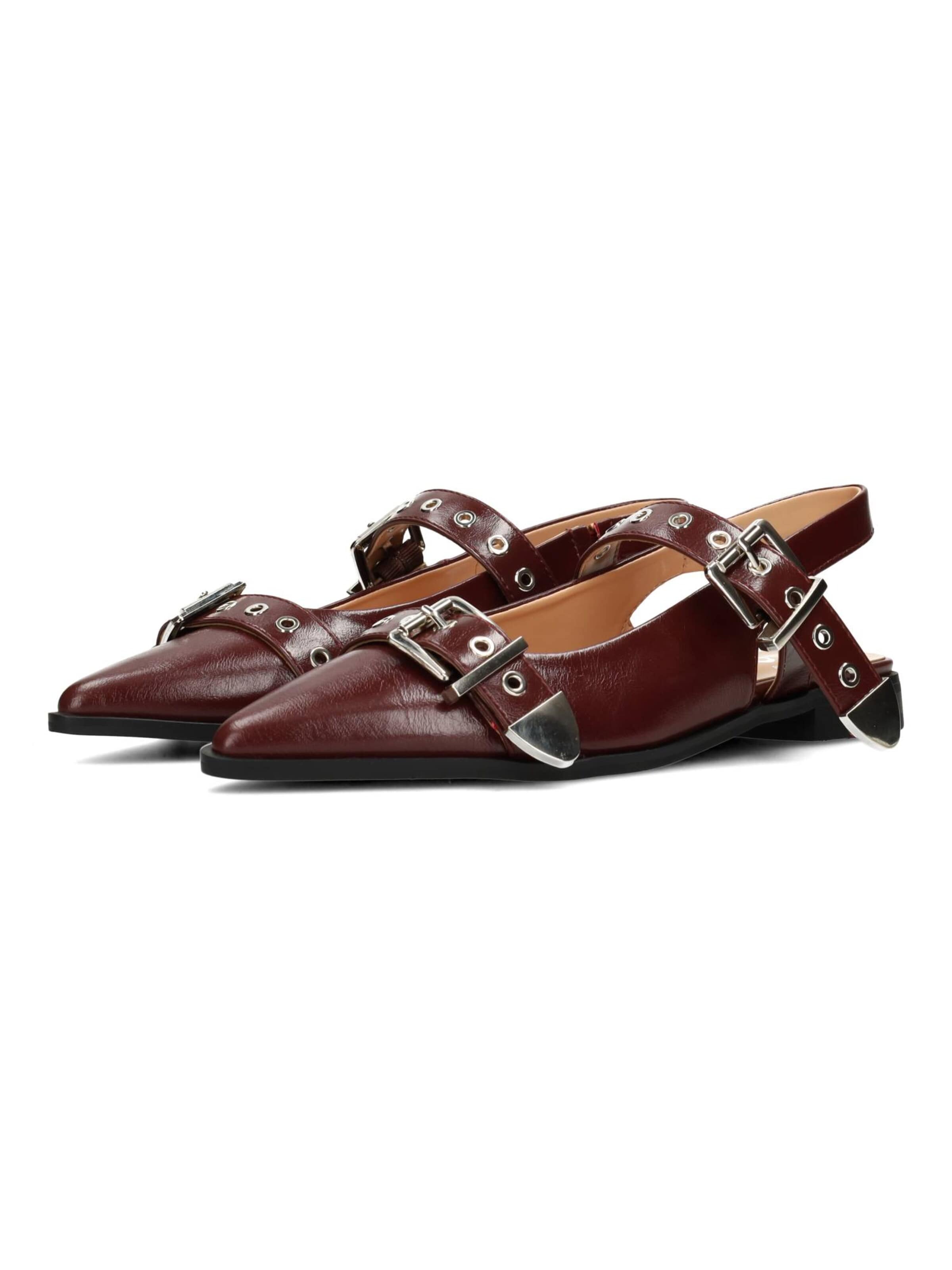 POSH by Poelman Sandaal 'Julia' in Bruin