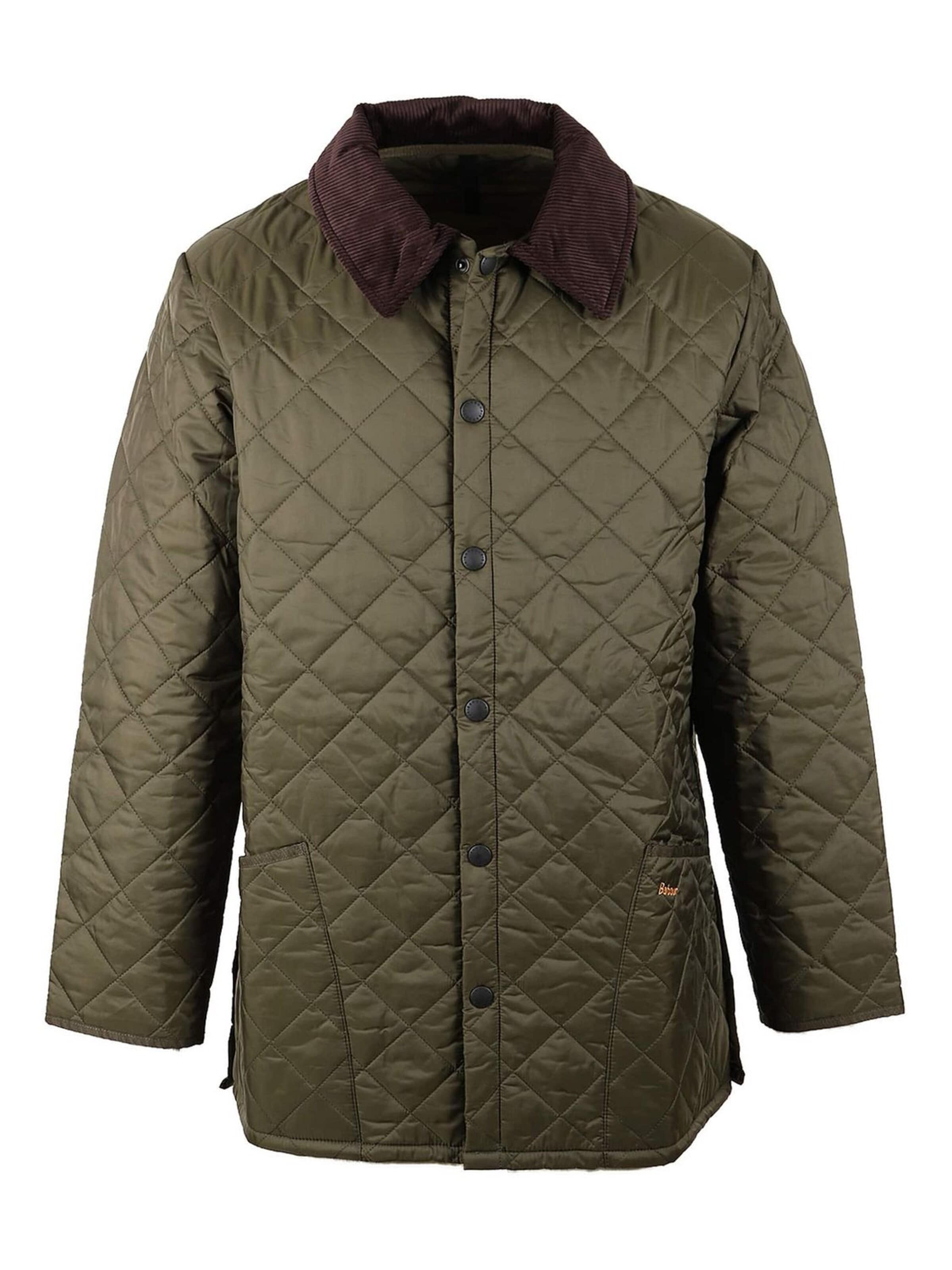 Barbour Wintermantel 'Liddesdale'‌‌‌‌‌‌ in Grün: Vorderseite