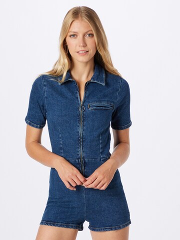 Combinaison 'SUNNY' BDG Urban Outfitters en bleu : devant