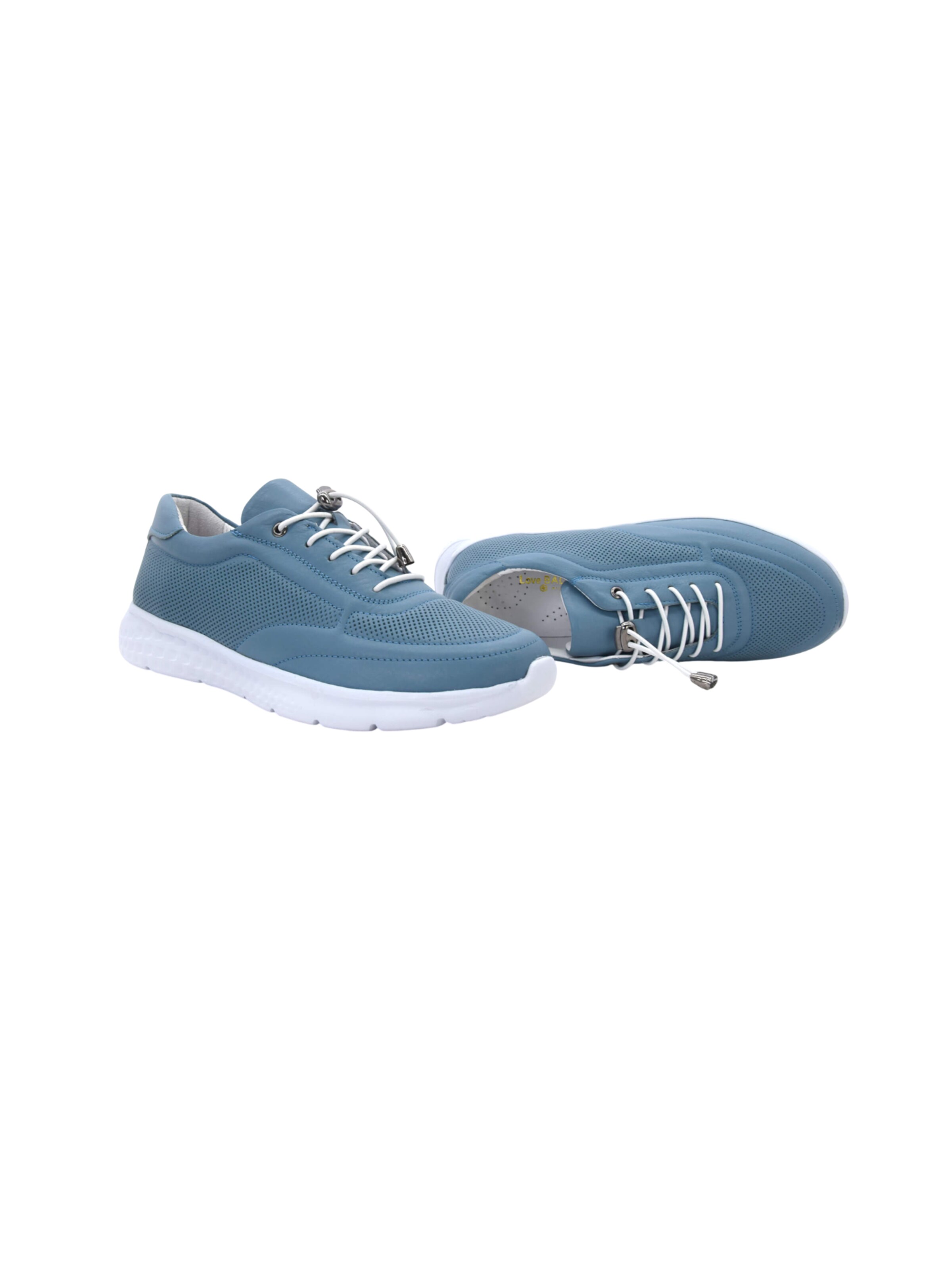 Scarpa stringata sportiva 'Love' di Love Ballerins in blu