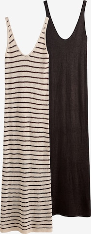 The Set Neulemekko värissä beige: etupuoli