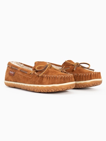 Minnetonka - Mocassins 'Tilia' em castanho