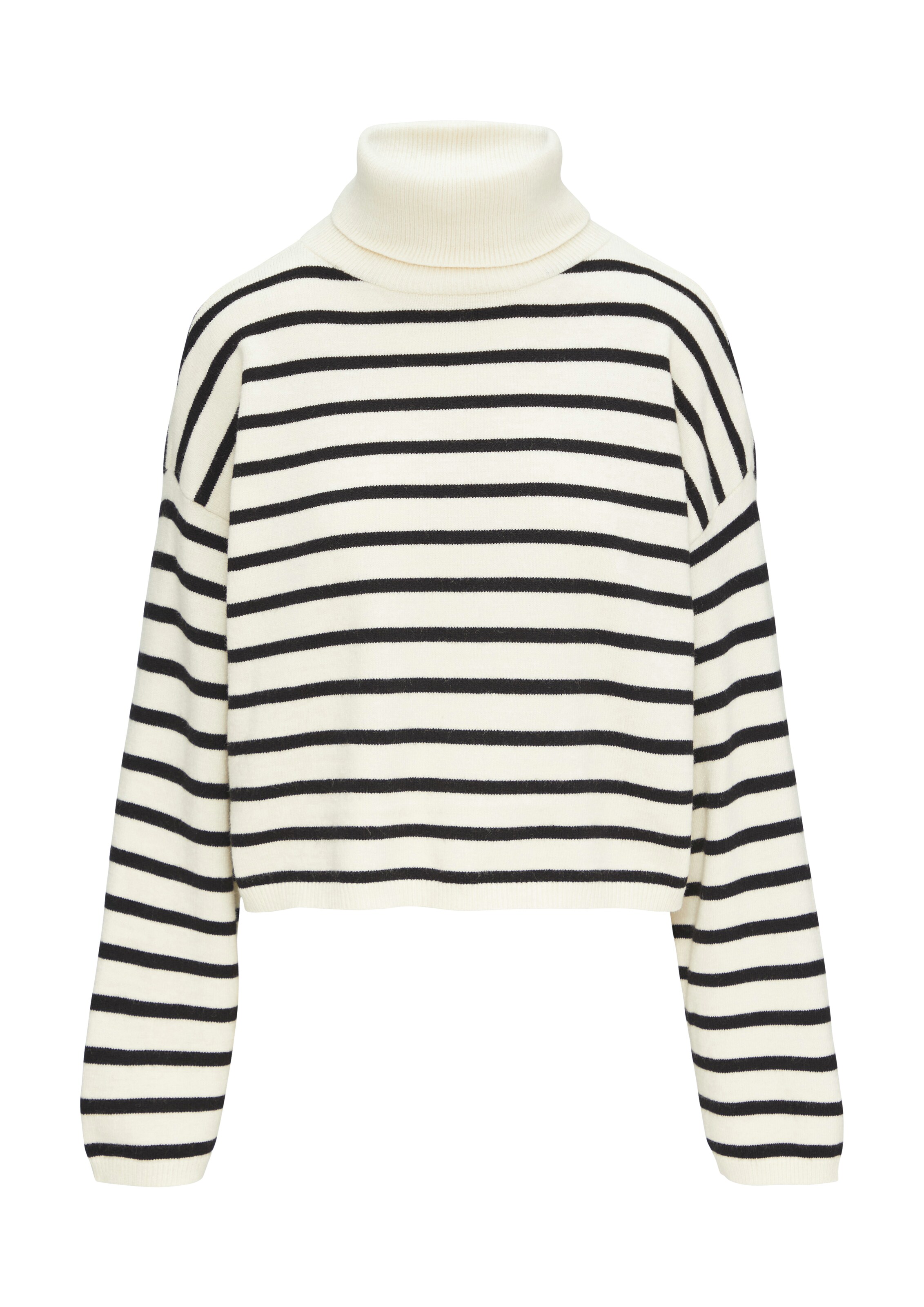 Pull-over QS en beige : devant