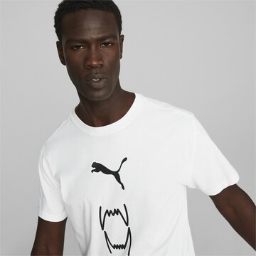 T-Shirt fonctionnel PUMA en blanc