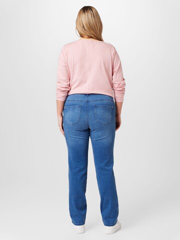 Regular Jeans 'Augusta' de la ONLY Carmakoma pe albastru